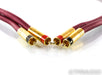Audioquest Ruby X3 Hyperlitz RCA Cables; 1m Pair Interconnects