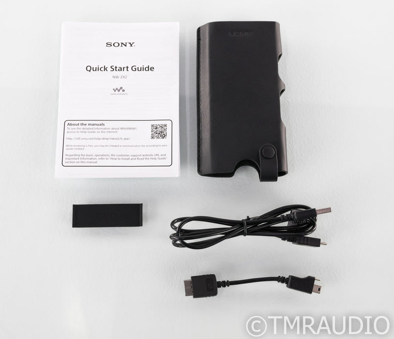 Sony Walkman NW-ZX2 128 GB Portable Music Player; NWZX2