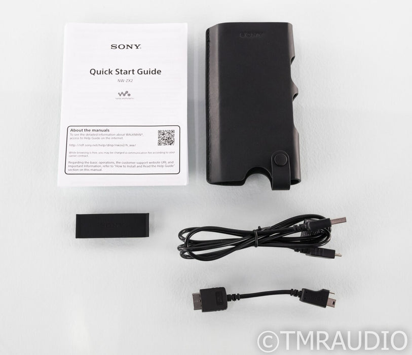 Sony Walkman NW-ZX2 128 GB Portable Music Player; NWZX2