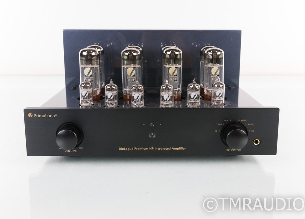 PrimaLuna DiaLogue Premium HP Tube Integrated Amplifier; Low Hours; Remote