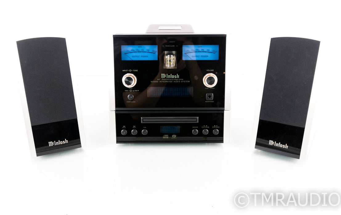 McIntosh MXA60 All-In-One Tube Integrated Audio System; SACD / CD Player; Remote