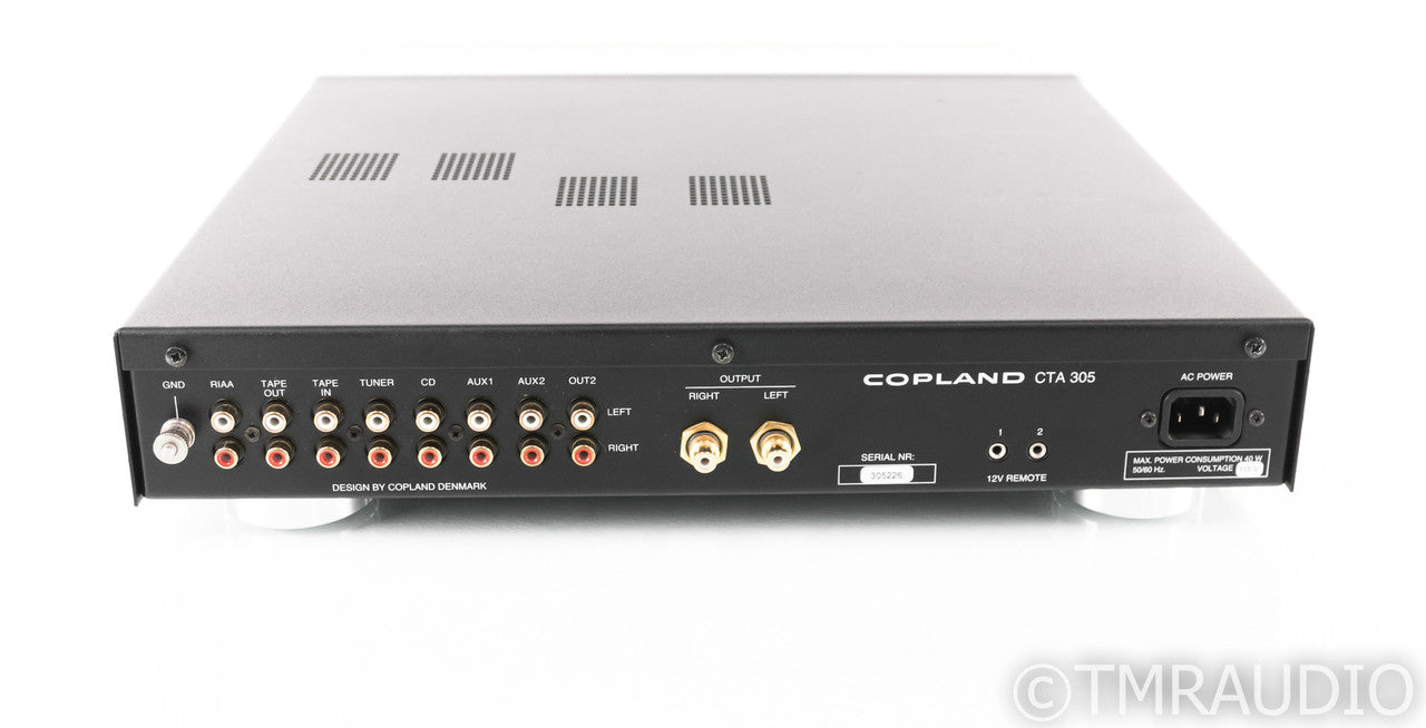 Copland CTA305 Stereo Tube Preamplifier; CTA-305; MM Phono