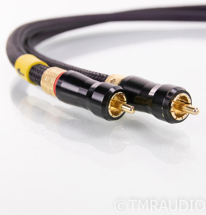 LFD Grainless RCA Cables; 0.7m Pair Interconnects