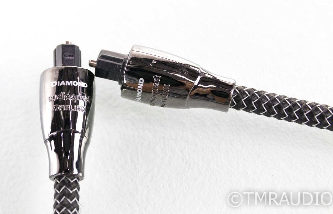 Audioquest Diamond Optilink Optical Cable; Single .75m Digital Interconnect