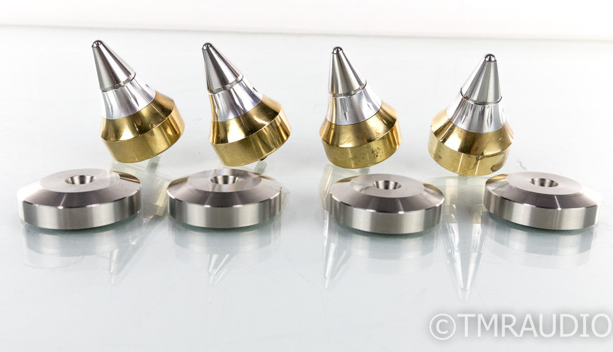 Set of Isolation Feet / Spikes 1/4"-20 Threading; VPI