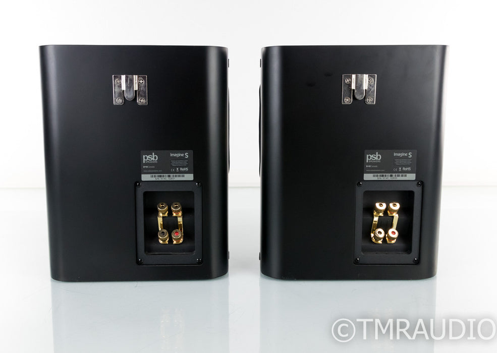 PSB Imagine S Surround / Satellite Speakers; Black Ash Pair (1/0)