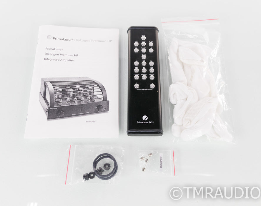 PrimaLuna DiaLogue Premium HP Tube Integrated Amplifier; Low Hours; Remote