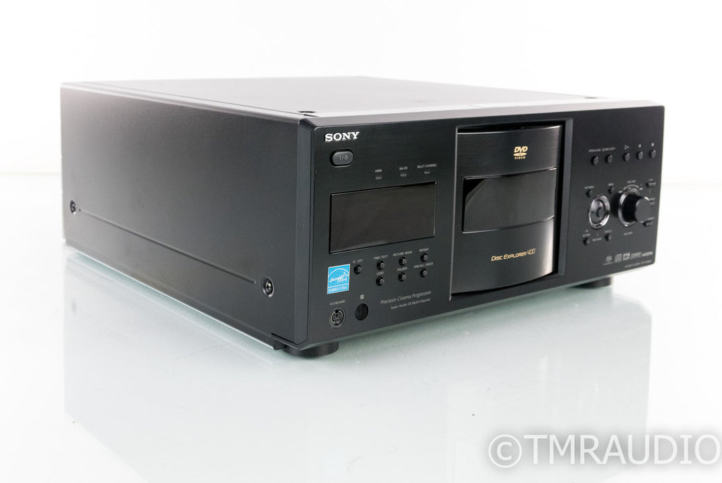 Sony DVP-CX995V 400 Disk Changer DVD / SACD Player; DVPCX995V; Remote