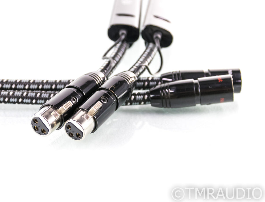 AudioQuest Niagara XLR Cables; 1.5m Pair Balanced Interconnects; 72v DBS