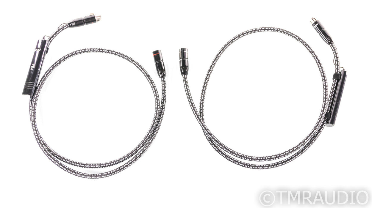 AudioQuest Niagara XLR Cables; 1.5m Pair Balanced Interconnects; 72v DBS