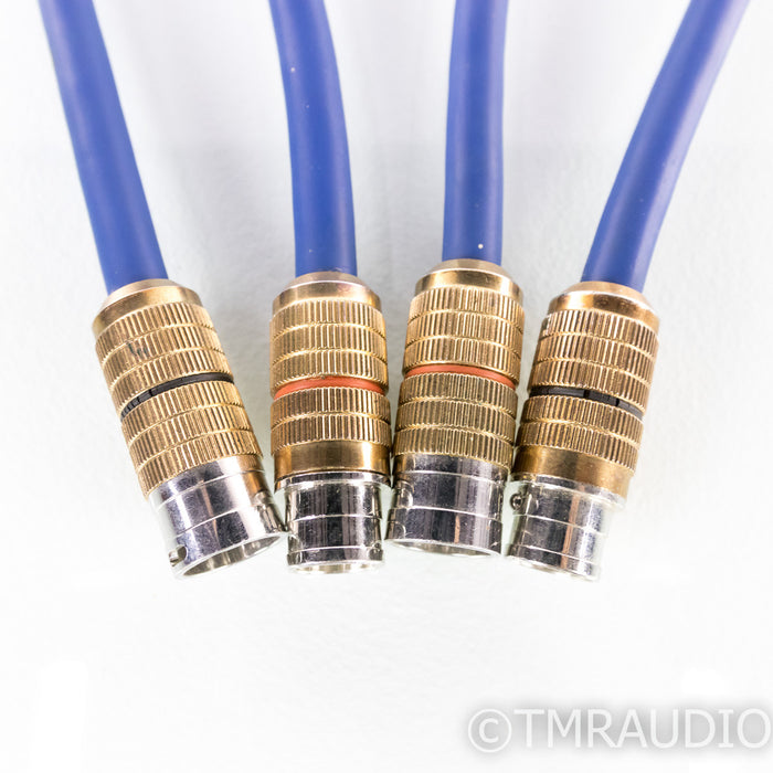 Cardas Clear XLR Cables; 1m Pair Balanced Interconnects