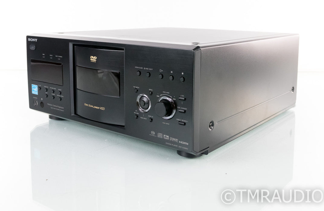 Sony DVP-CX995V 400 Disk Changer DVD / SACD Player; DVPCX995V; Remote