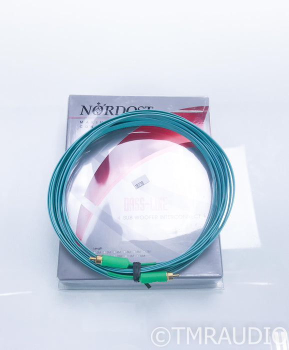 Nordost BassLine Subwoofer RCA Cable; Single 8m Bass-line Interconnect