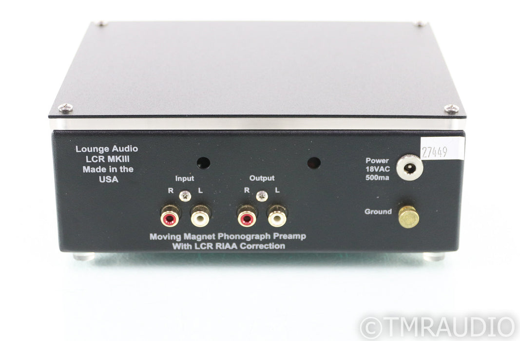 Lounge Audio LCR MKIII MM Phono Preamplifier