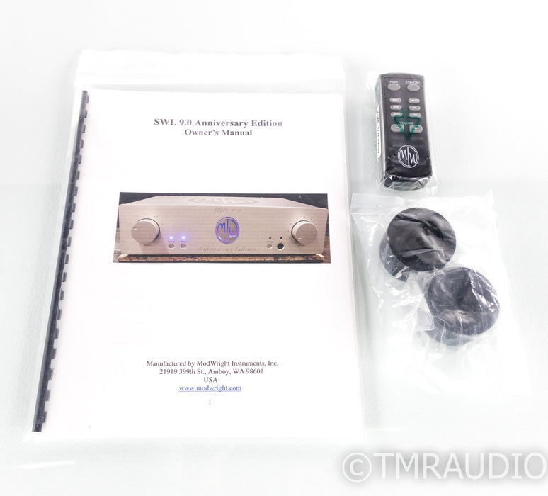ModWright SWL 9.0 Anniversary Stereo Tube Preamplifier; SWL9.0; Remote