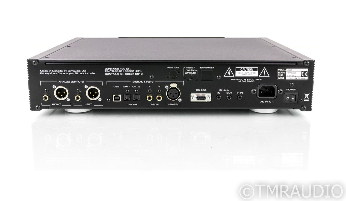Simaudio Moon 280D DAC; D/A Converter; Remote; DSD; 6 Months