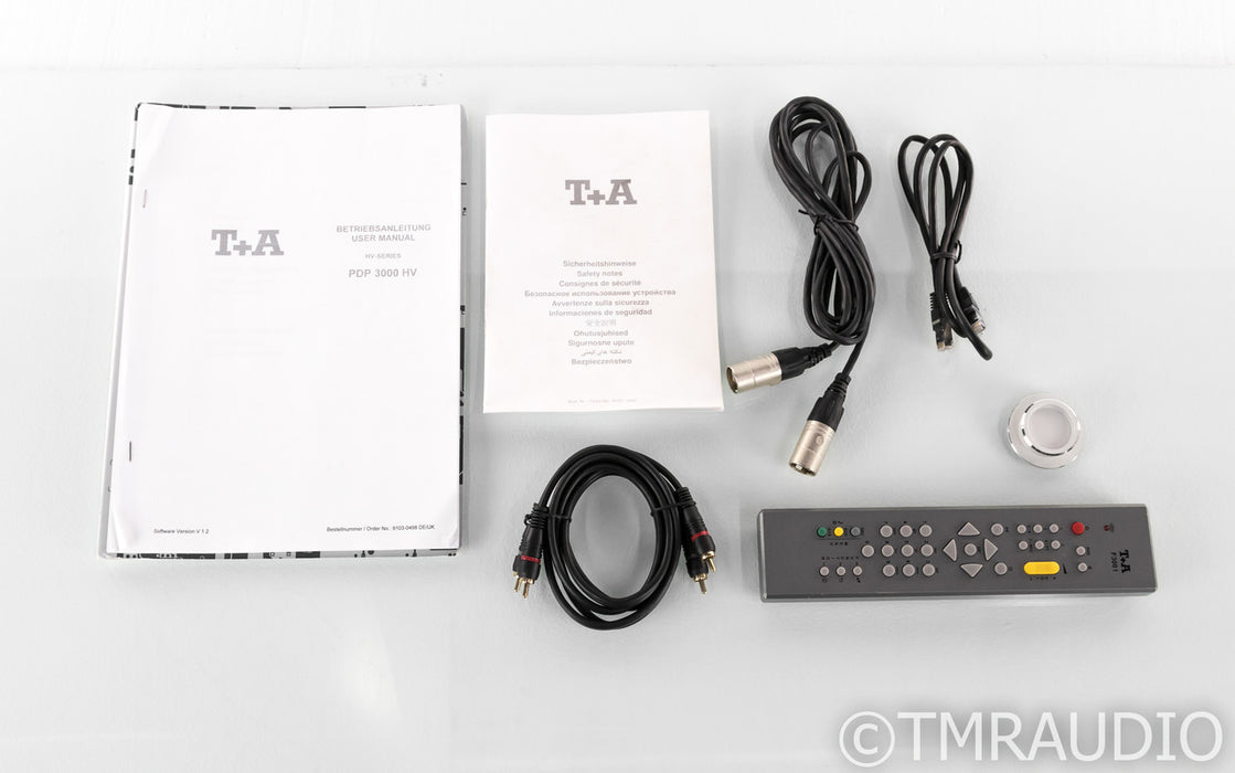T+A PDP 3000 HV SACD Player / DAC; Elektroakustik; Remote