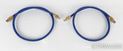 Cardas Clear XLR Cables; 1m Pair Balanced Interconnects