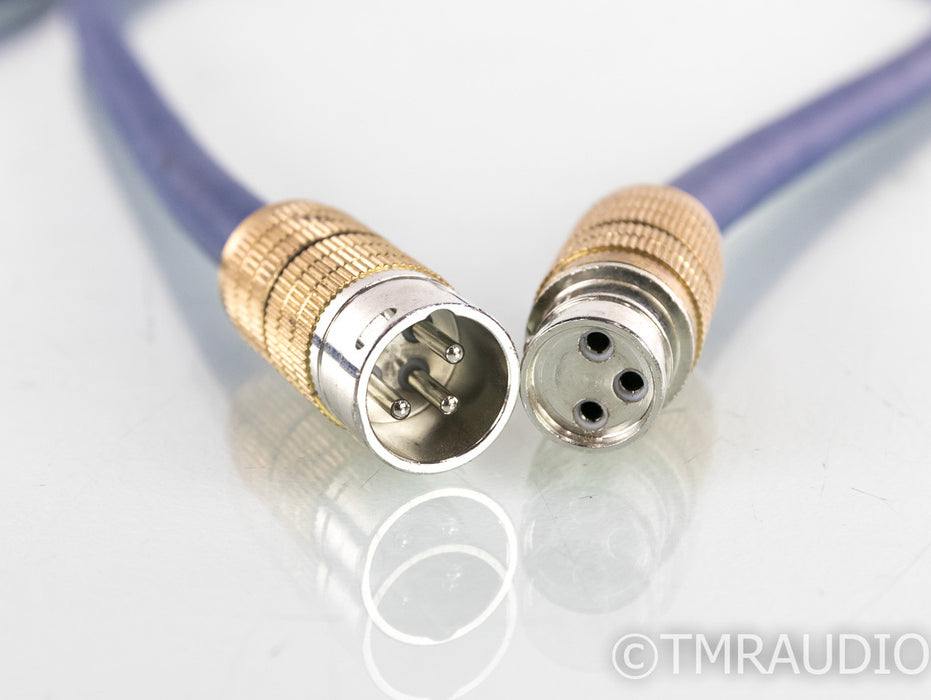 Cardas Clear XLR Cables; 1m Pair Balanced Interconnects