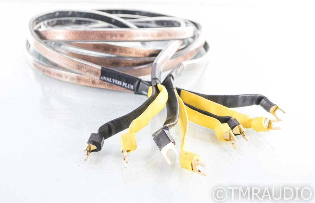 Analysis Plus Oval 9 Speaker Cables; 12ft Pair