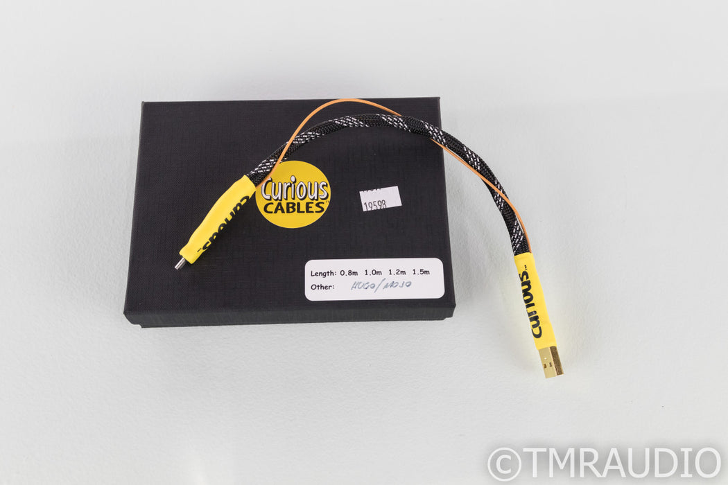 Curious Cables Micro USB Cable; 1ft Digital Interconnect; Chord Mojo / Hugo