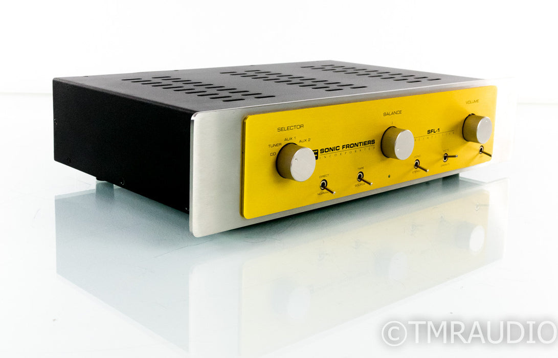 Sonic Frontiers SFL-1 Vintage Stereo Tube Preamplifier; SFL1; Upgraded w/ V-CAPs