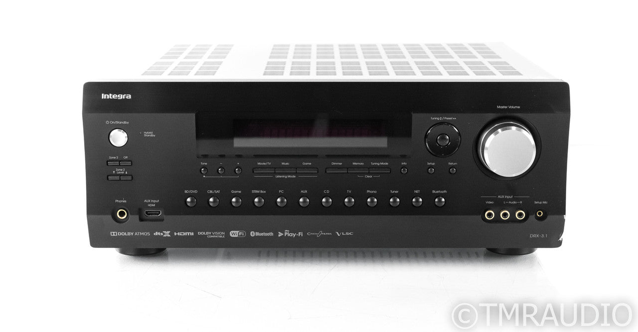 Integra DRX-3.1 7.2 Channel Home Theater Receiver; DRX3.1; Remote