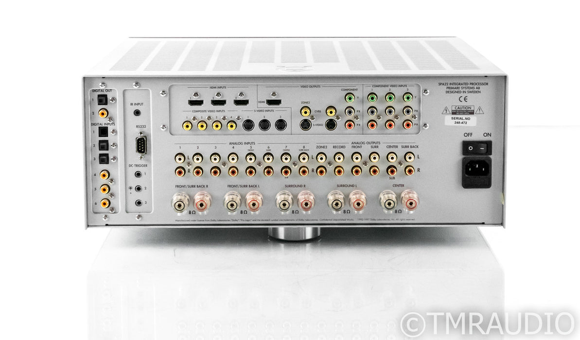 Primare SPA22 5.1 Channel Integrated Amplifier; Processor; SPA-22