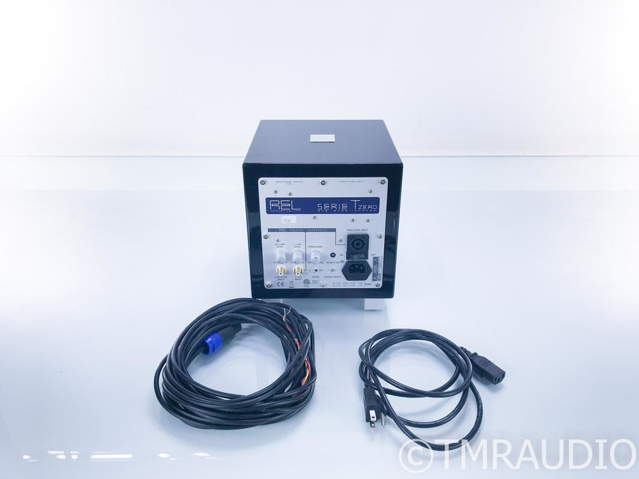REL T Zero 6.5" Powered Subwoofer; Black; T0