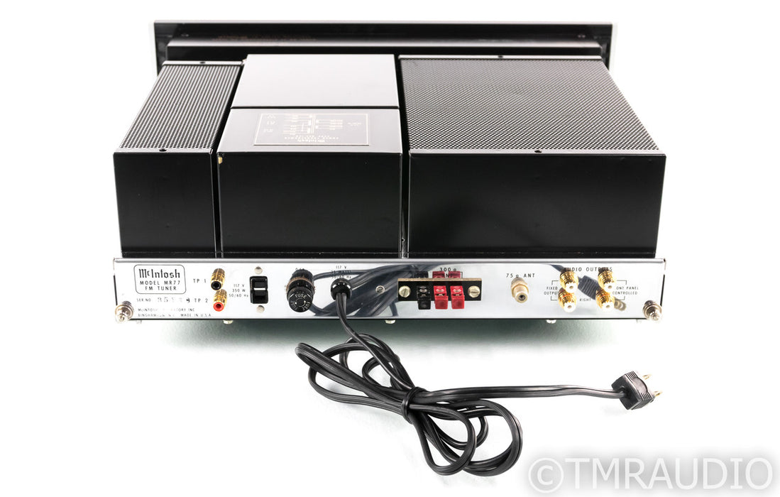 McIntosh MR77 Vintage FM Tuner; MR-77; Modafferi Modification