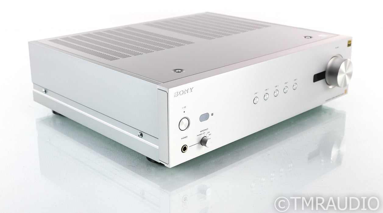 Sony TA-A1ES Stereo Integrated Amplifier; TAA1ES; Silver; Remote