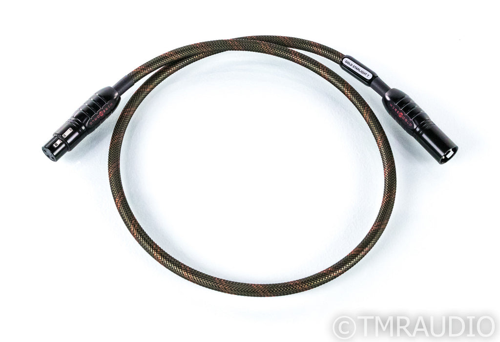 WireWorld Gold Starlight 7 Digital XLR Cable; Single 1m AES/EBU Interconnect