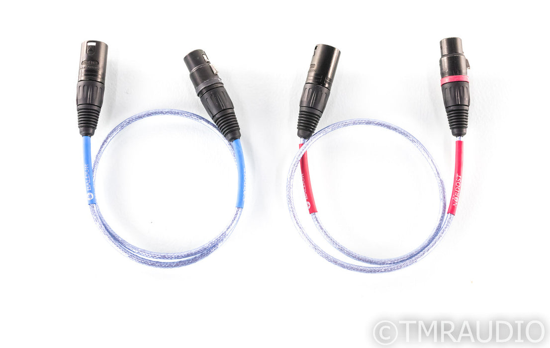 Nordost Baldur XLR Cables; .6m Pair Balanced Interconnects