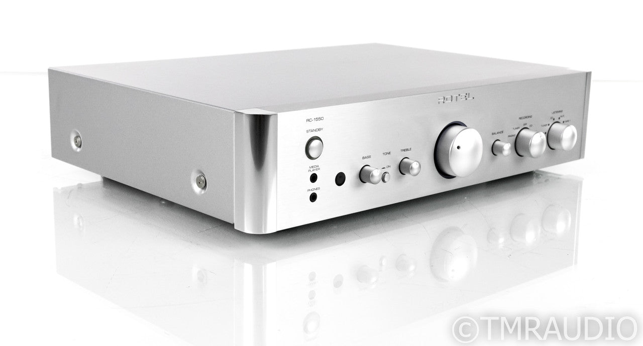 Rotel RC-1550 Stereo Preamplifier; RC1550; Remote; MM Phono