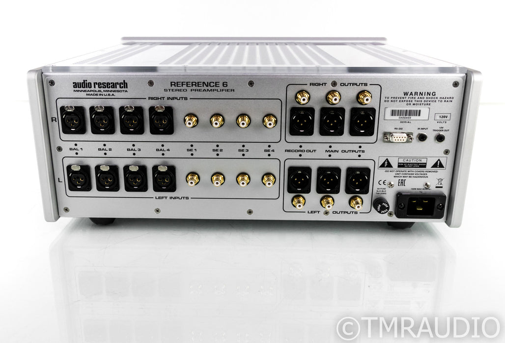 Audio Research Reference 6 Stereo Tube Preamplifier; Remote; ARC