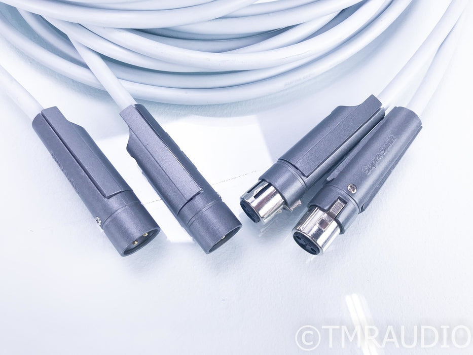 Supra EFF-I XLR Cables; 11m Pair Balanced Interconnects