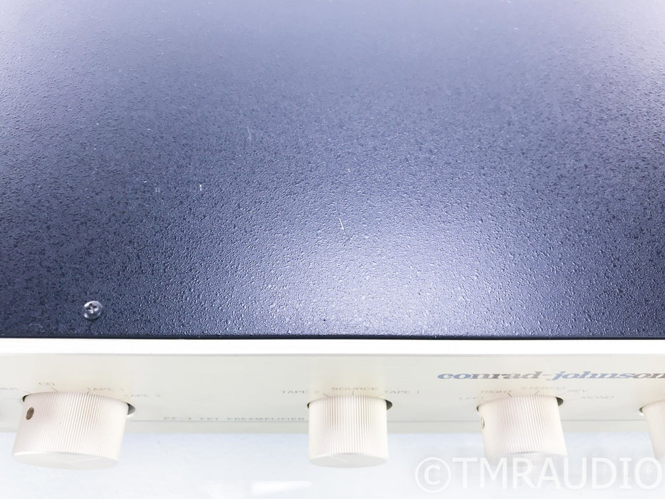 Conrad Johnson PF-1 Vintage Stereo Preamplifier; PF1; MM Phono