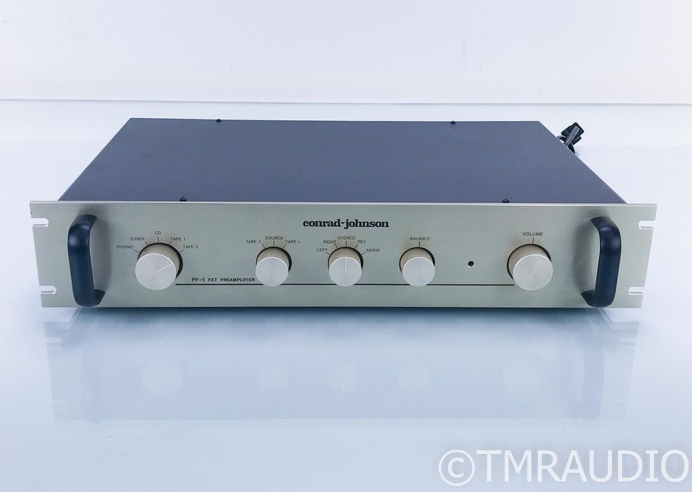 Conrad Johnson PF-1 Vintage Stereo Preamplifier; PF1; MM Phono