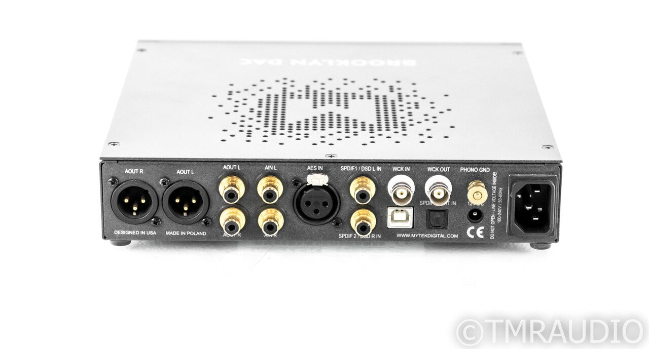 Mytek Brooklyn MQA DAC; D/A Converter; Headphone Amplifier; Preamplifier