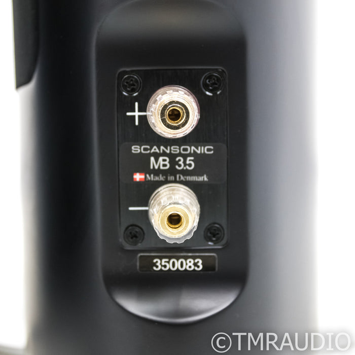 Scansonic MB3.5 Floorstanding Speakers; Black Pair; MB-3.5