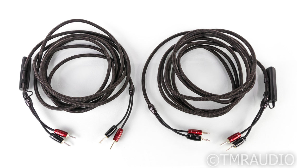 AudioQuest GO-4 Speaker Cables; 18ft Pair; Silver Plated; 72v DBS