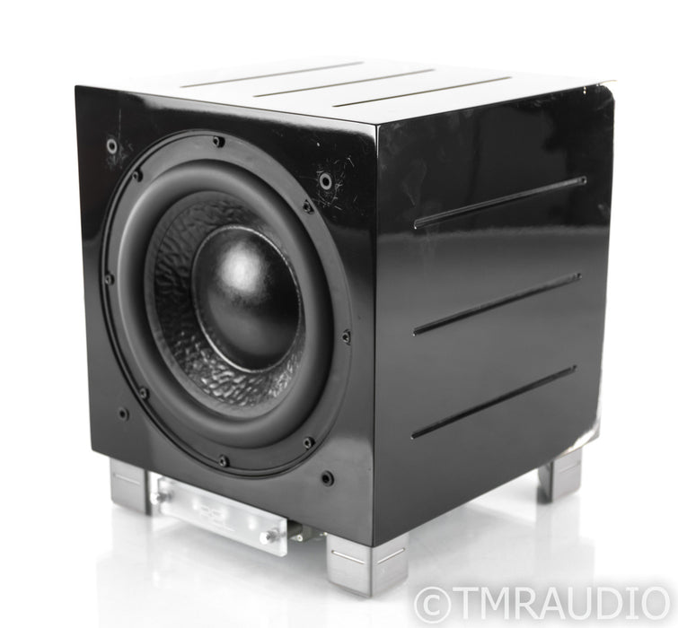 REL Acoustics R-305 10" Powered Subwoofer; Gloss Black; R305