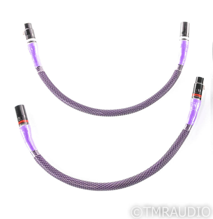 Acoustic Zen Matrix Reference II XLR Cables; .5m Pair Balanced Interconnects