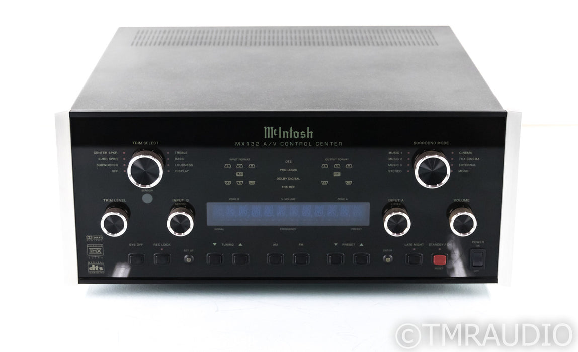 McIntosh MX132 5.1 Channel Home Theater Processor; MX-132; Remote