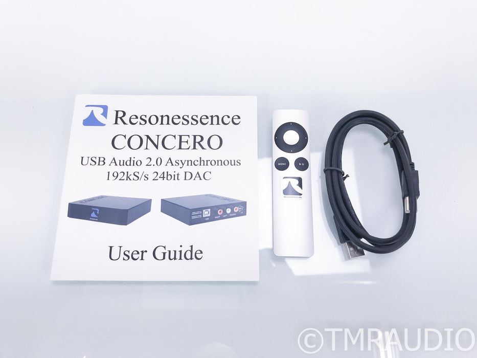 Resonessence Concero USB DAC; D/A Converter