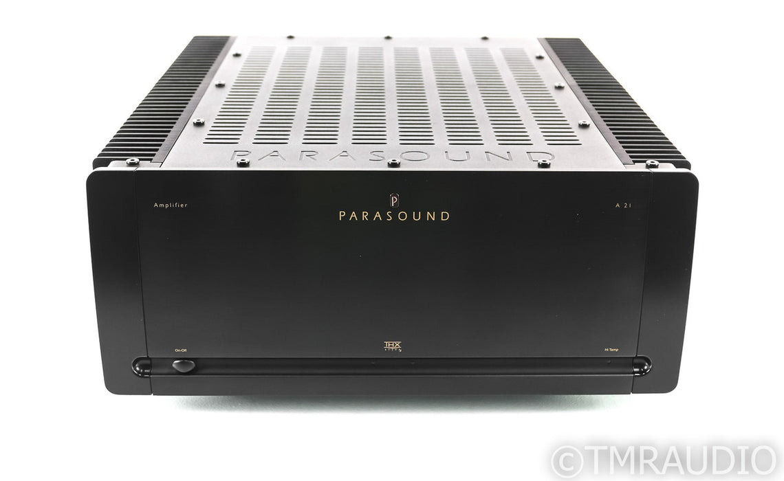 Parasound Halo A 21 Stereo Power Amplifier; A21; Black