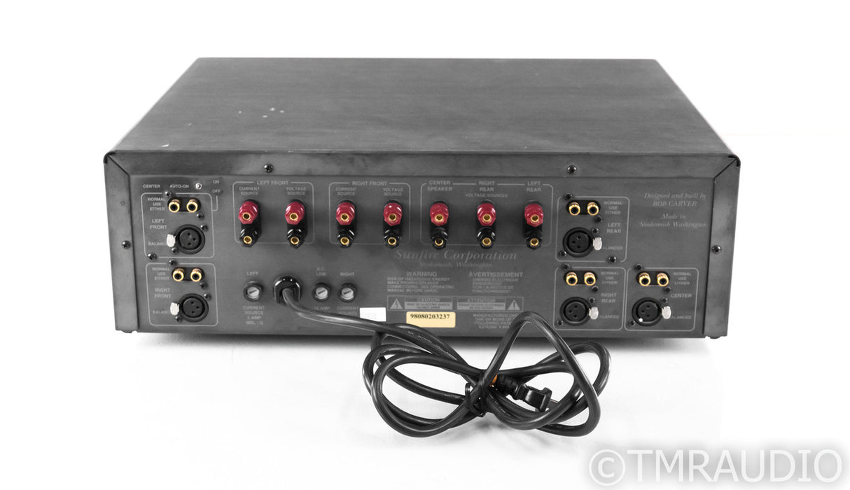 Sunfire Cinema Grand 5 Channel Power Amplifier; Bob Carver
