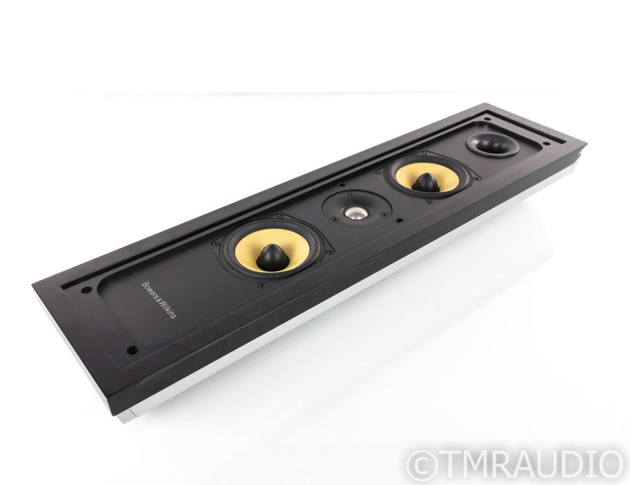 B&W FPM5 LCR On-Wall Speaker; Black & Silver; Single Speaker