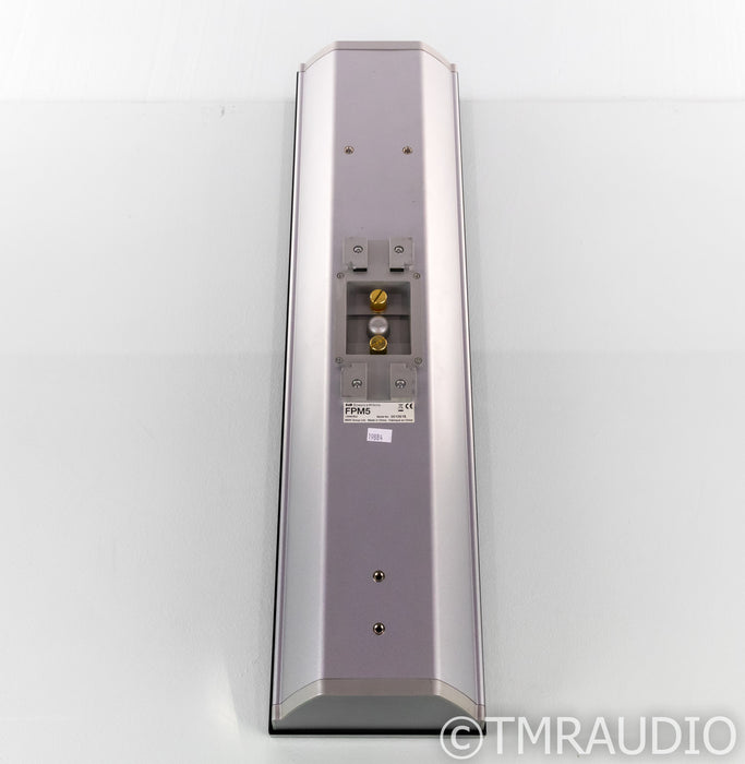 B&W FPM5 LCR On-Wall Speaker; Black & Silver; Single Speaker