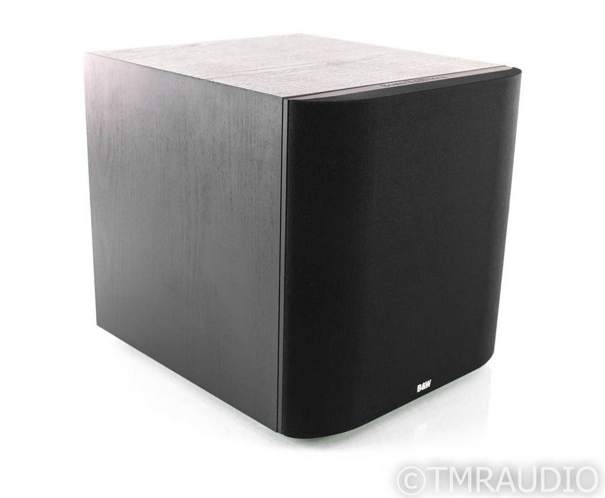 B&W ASW 675 9.5" Powered Subwoofer; Black Ash; ASW675